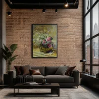 Flores en una maceta — Loft moderno