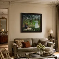 En el bosque de Giverny Blanche Hoschede  — Apartamento parisino