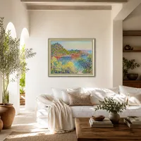 Paisaje cerca de Montecarlo — Casa mediterránea