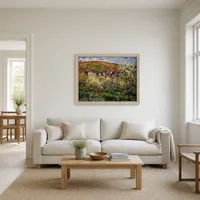 Ciruelos en flor en Vetheuil — Casa escandinava