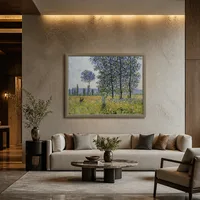 Efecto de la luz del sol bajo los álamos — Hotel boutique