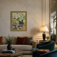 Azaleas blancas en una olla — Hotel boutique