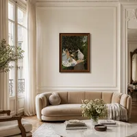 mujeres en el jardin — Apartamento parisino