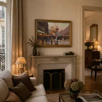 Boulevard Bonne Nouvelle, Porte St. Denis — Apartamento parisino