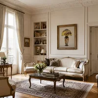 Lámpara de hibisco — Apartamento parisino