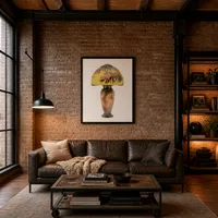 Lámpara de hibisco — Loft moderno
