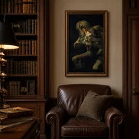 Saturno devorando a su hijo — Biblioteca clásica