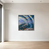 El milagro de la luz al volar — Galería minimalista