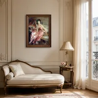 dama en rosa — Apartamento parisino
