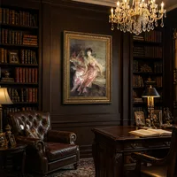 dama en rosa — Biblioteca clásica