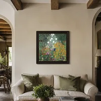 jardín de flores — Villa italiana