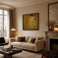 Retrato de Adèle Bloch-Bauer I — Apartamento parisino