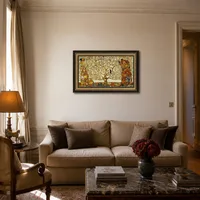El árbol de la vida, friso de Stoclet — Apartamento parisino