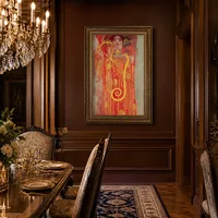 Pinturas del techo de la Universidad de Viena (Medicina), detall — Comedor de château
