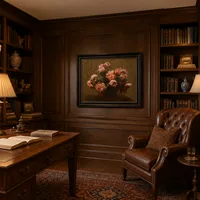 Jarrón de peonías — Biblioteca clásica
