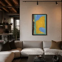 La cortina amarilla  — Loft moderno