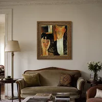 La novia y el novio (la pareja) — Apartamento parisino