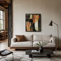 La novia y el novio (la pareja) — Loft moderno