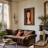 Jeanne Hébuterne — Apartamento parisino