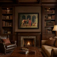 El juramento de Horacios — Biblioteca clásica