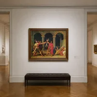 El juramento de Horacios — Interior de museo