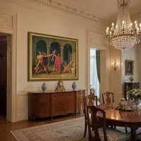 El juramento de Horacios — Comedor de château
