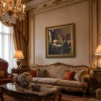 el astrónomo — Salón barroco