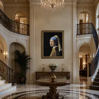 La chica del pendiente de perla — Gran vestíbulo