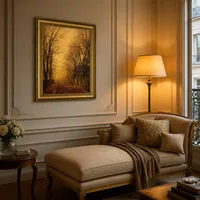 Un rayo dorado — Apartamento parisino
