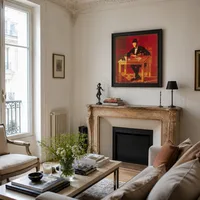 Retrato de Fernando Pessoa — Apartamento parisino