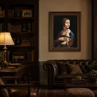 La dama del armiño (Cecilia Gallerani) — Biblioteca clásica