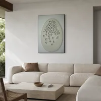 Concepto de espacio — Galería minimalista