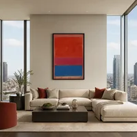 No. 1 (rojo real y azul) — Ático de lujo