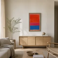 No. 1 (rojo real y azul) — Casa escandinava