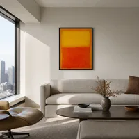 naranja y amarillo — Ático de lujo