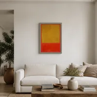 Ocre y rojo sobre rojo — Casa escandinava