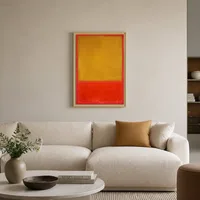 Ocre y rojo sobre rojo — Residencia contemporánea