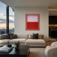 Blanco sobre rojo — Ático de lujo