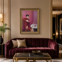 Retrato de la periodista Sylvia Von Harden — Apartamento Art Déco