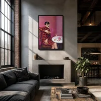 Retrato de la periodista Sylvia Von Harden — Loft moderno