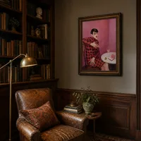 Retrato de la periodista Sylvia Von Harden — Biblioteca clásica