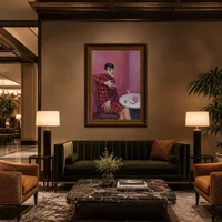 Retrato de la periodista Sylvia Von Harden — Hotel boutique