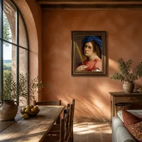 Autorretrato como mujer mártir — Villa italiana