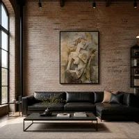 Chica con mandolina (Fanny Tellier) — Loft moderno