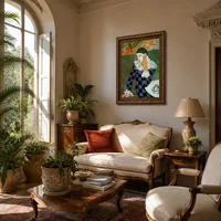 Arlequín inclinado — Villa italiana