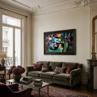 Pesca nocturna en Antibes — Apartamento parisino