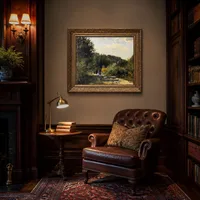 Un camino en Louveciennes — Biblioteca clásica