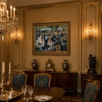 Baile en el Moulin de la Galette — Comedor de château