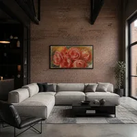 rosas rojas — Loft moderno