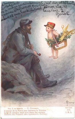 El amor a la patria les dará la victoria. El amor a la patria les dará la victoria.